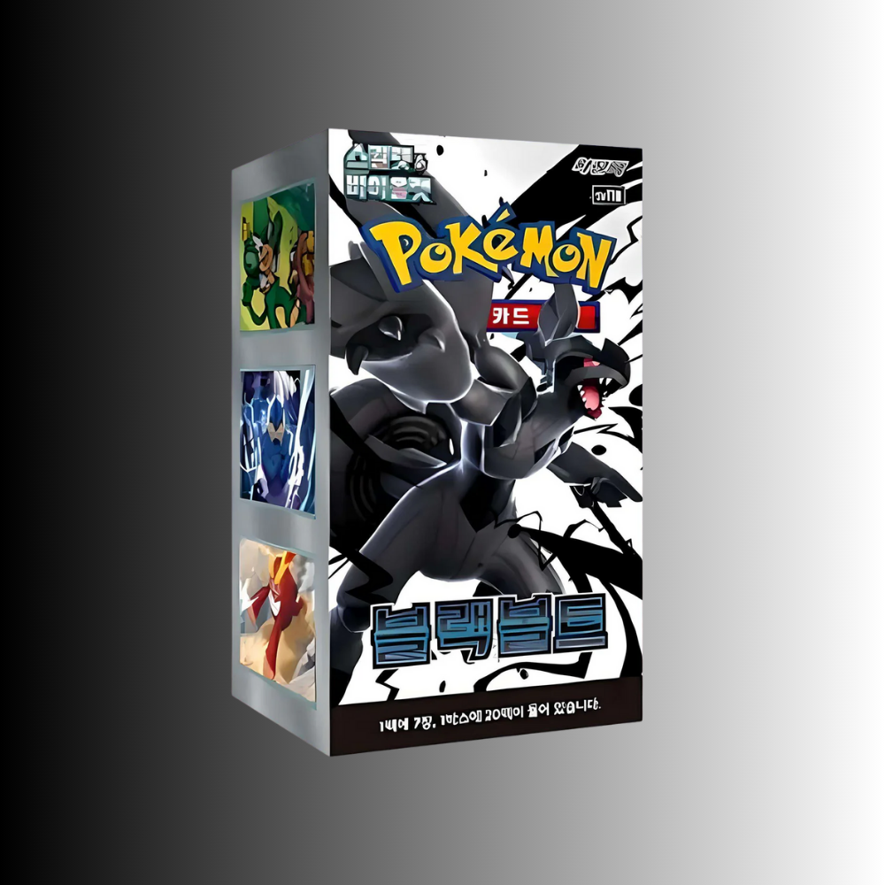 Pokemon Black Bolt Booster Box - Korean